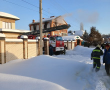 В Медведевском районе на пожаре погиб пожилой мужчина
